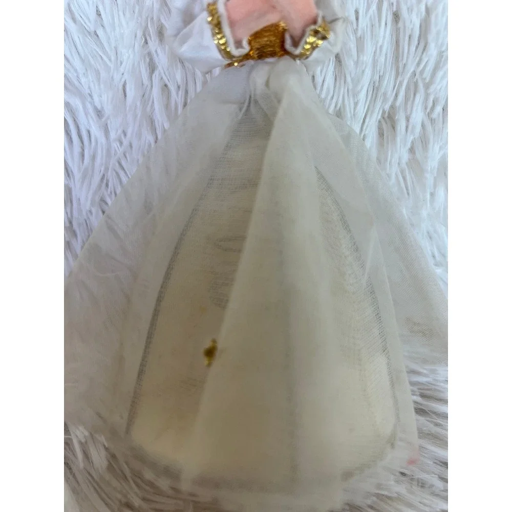 Vintage Christmas Angel Tree‎ Topper Doll MCM Sleepy Eye Kitsch Holiday Decor